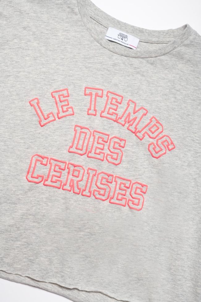 T-shirt Fluogi in grau