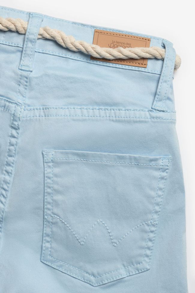 Shorts Tiko high waist in hellblau