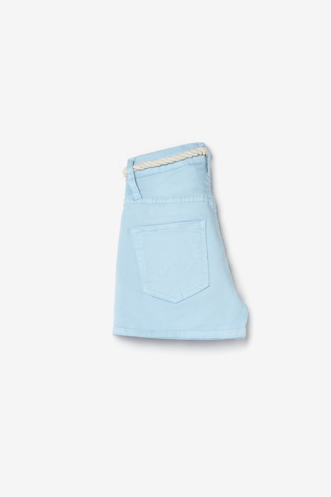 Shorts Tiko high waist in hellblau