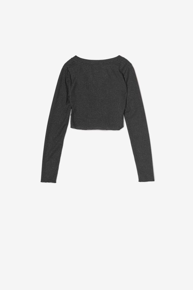 Top Zebragi in schwarz