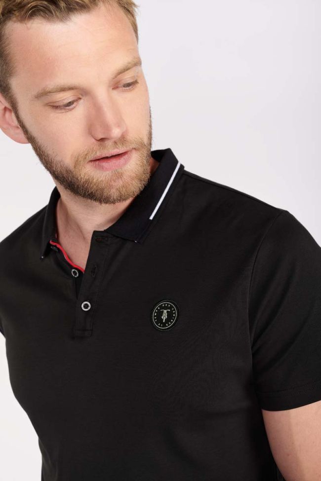 Poloshirt Aron in schwarz