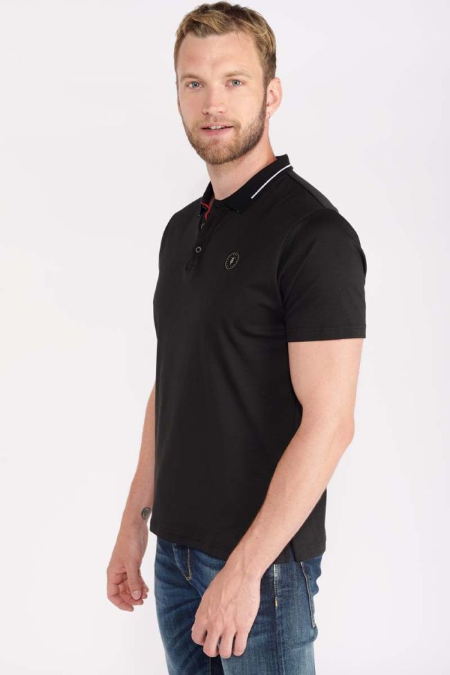 Poloshirt Aron in schwarz