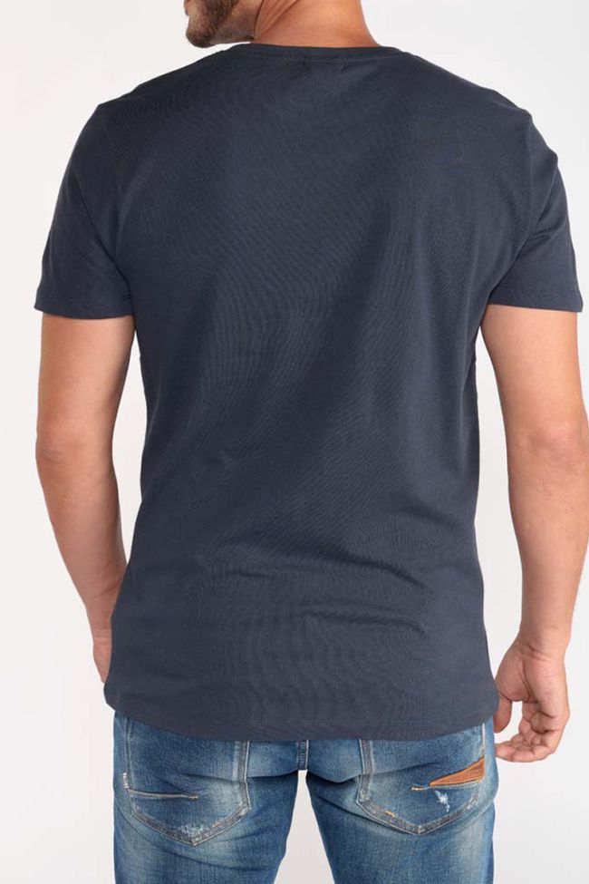 T-shirt Foster in blau