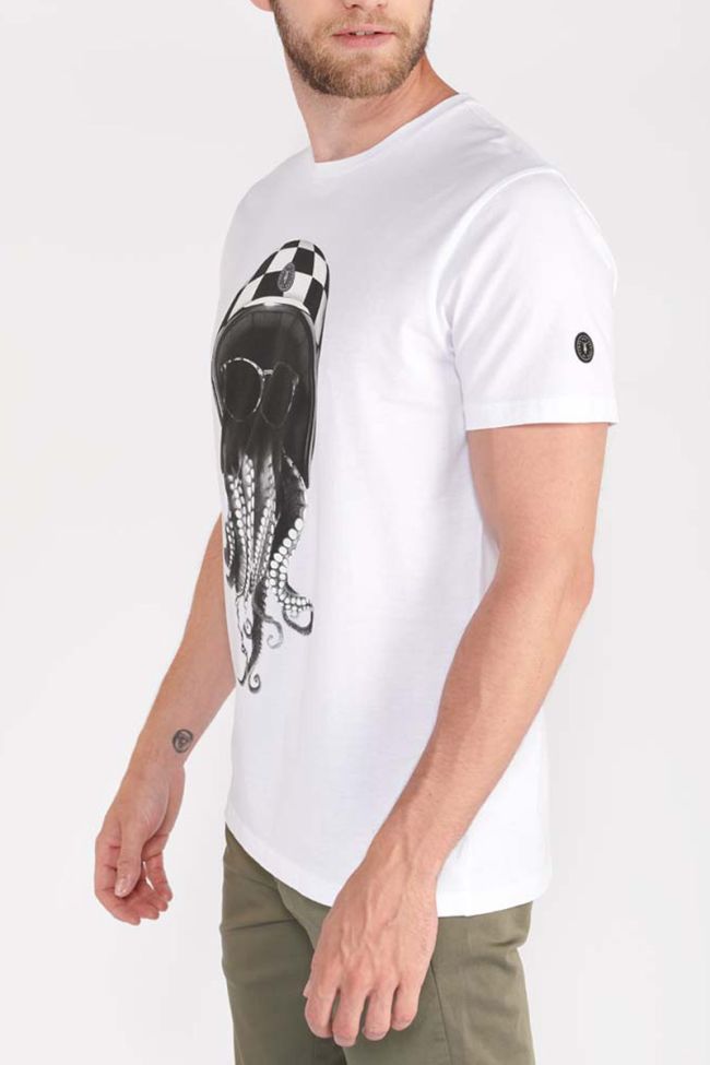 T-shirt Fresno in weiß