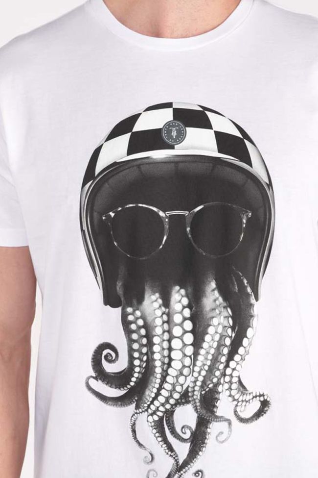 T-shirt Fresno in weiß