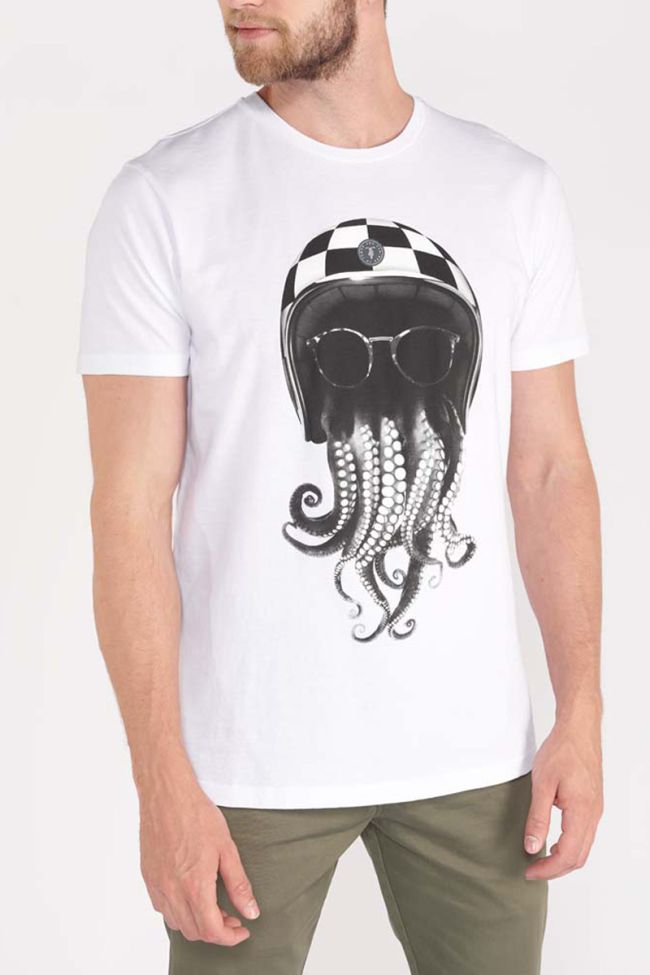 T-shirt Fresno in weiß