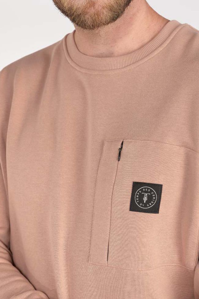 Sweatshirt Overy in beige