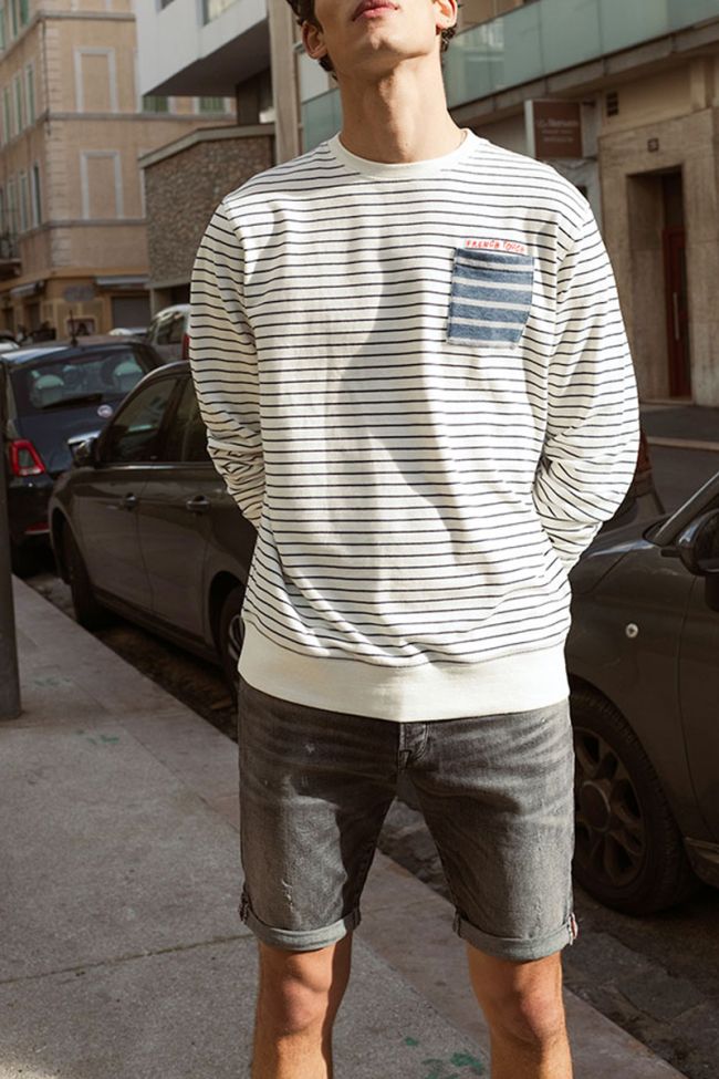 Sweatshirt Parlin in weiß