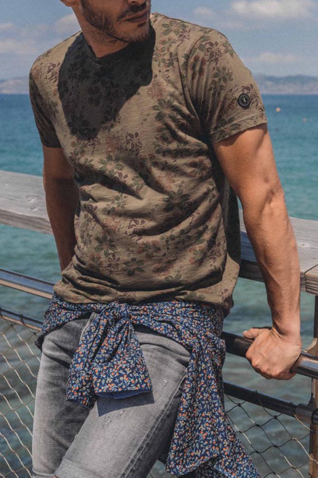 T-shirt Ribol in grün