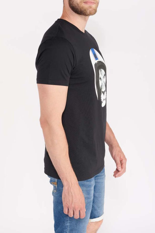 T-shirt Santa in schwarz