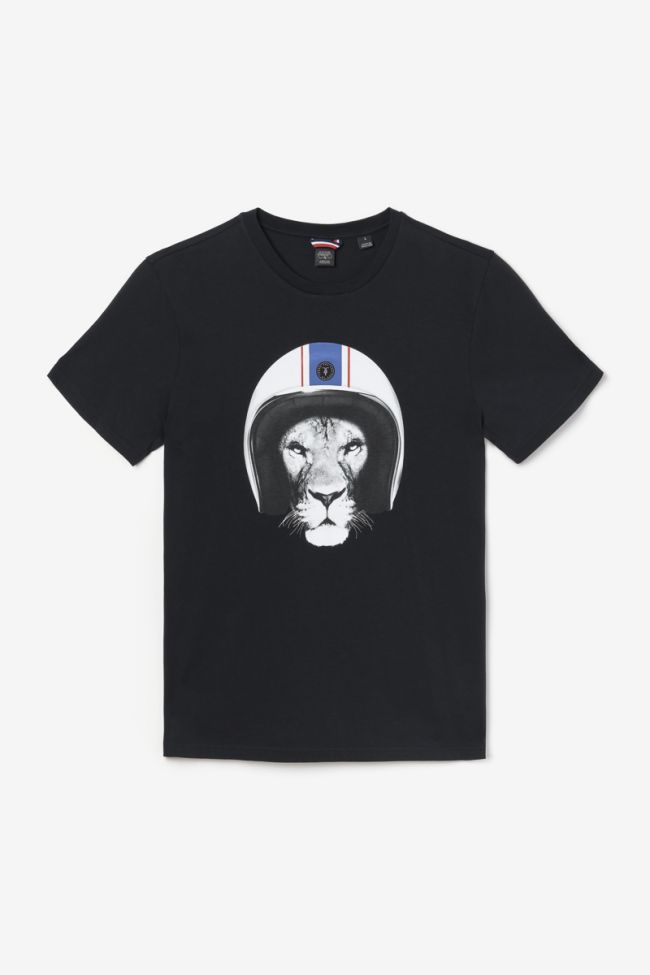 T-shirt Santa in schwarz