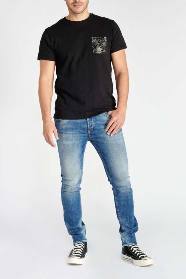 T-shirt Siba in schwarz