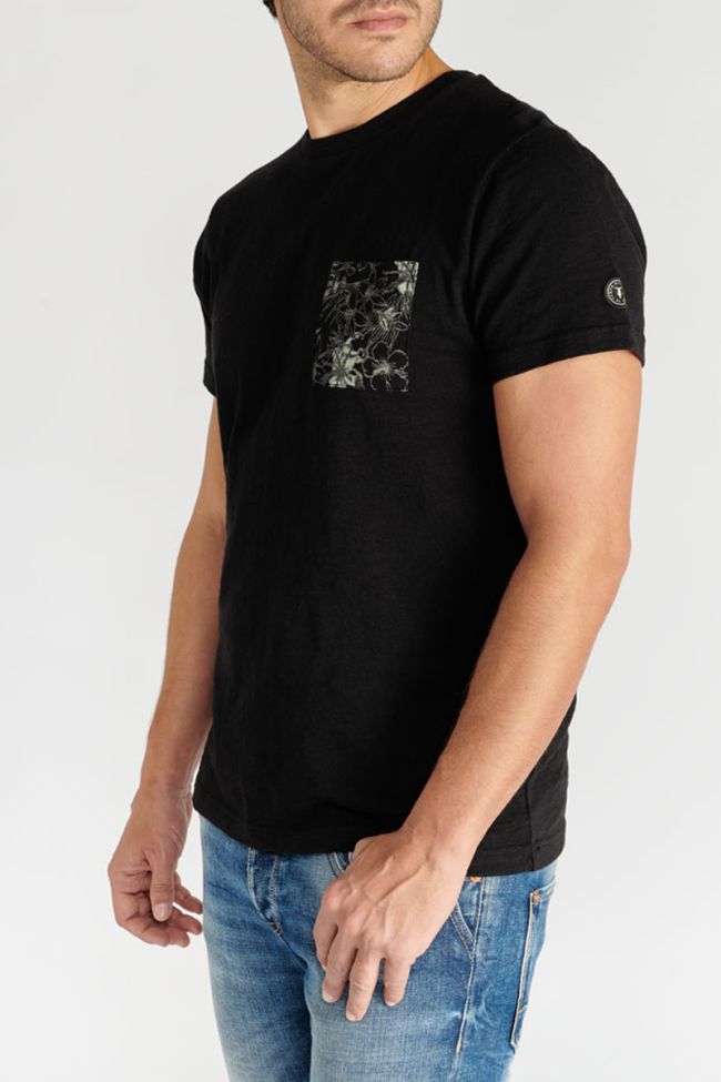 T-shirt Siba in schwarz