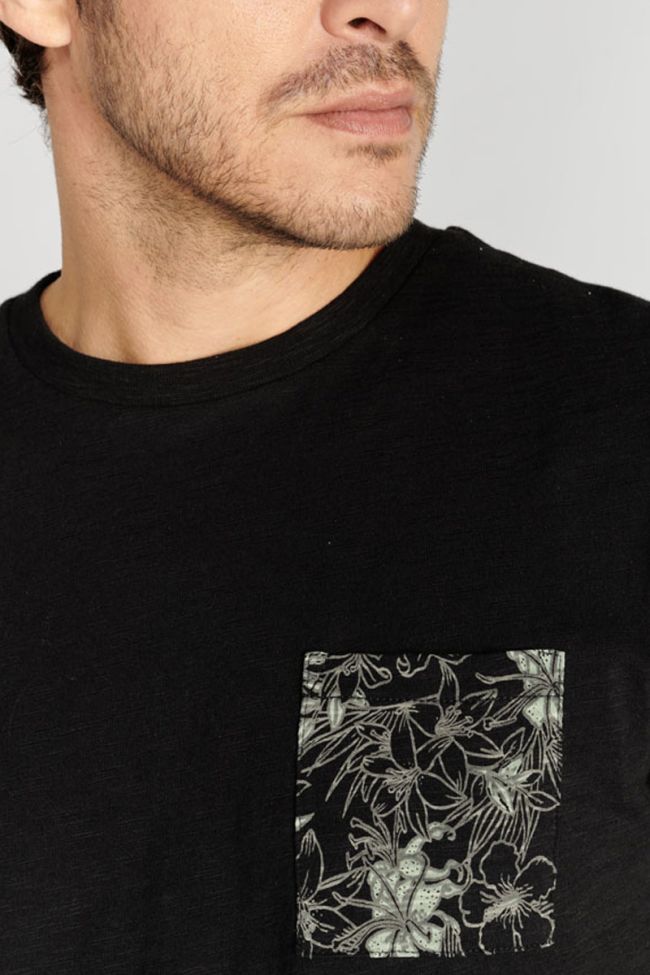 T-shirt Siba in schwarz