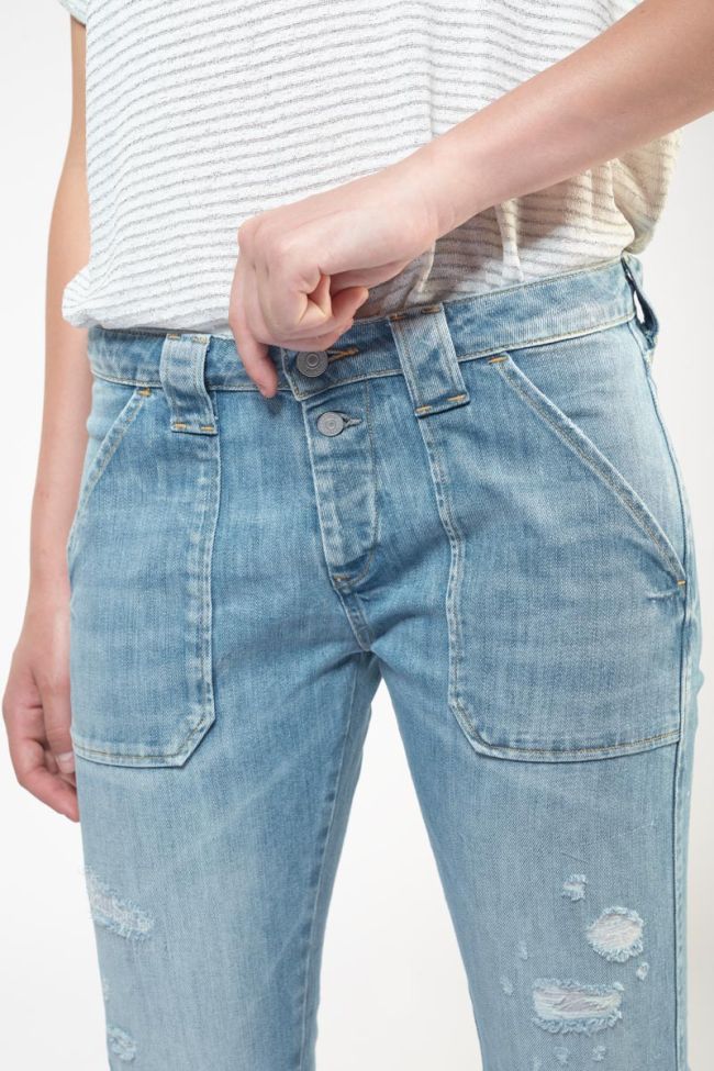 Jeans 200/43 boyfit Cara destroy blau Nr.4