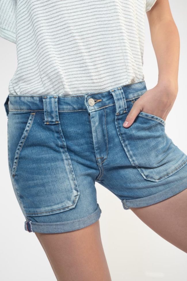 Shorts Bloom in blau