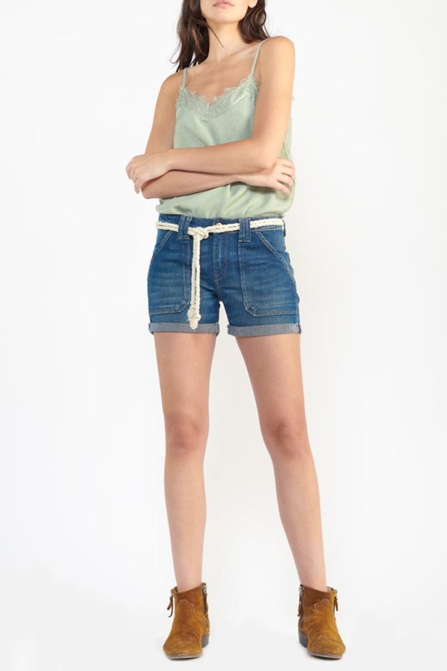 Shorts Bloom in blau
