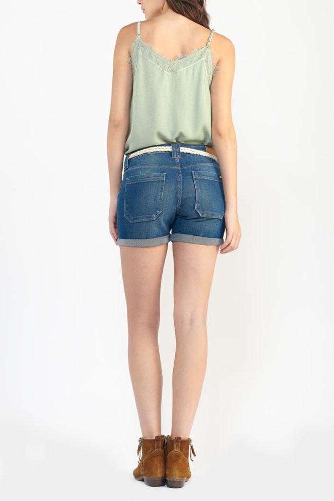 Shorts Bloom in blau