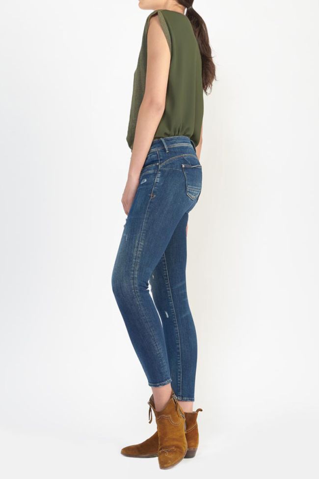 Jeans pulp slim Lise 7/8 destroy vintage blau Nr.2