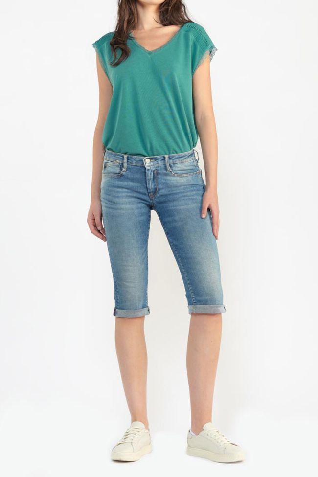 Caprihose Mandy in blau