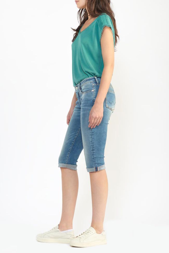 Caprihose Mandy in blau