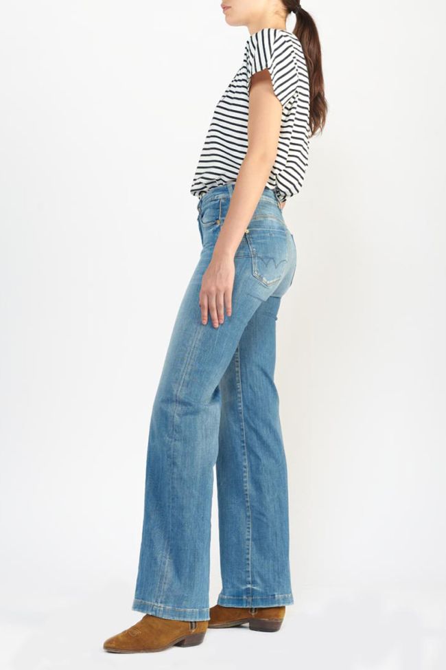 Jeans pulp flare Mina high waist vintage blau Nr.4