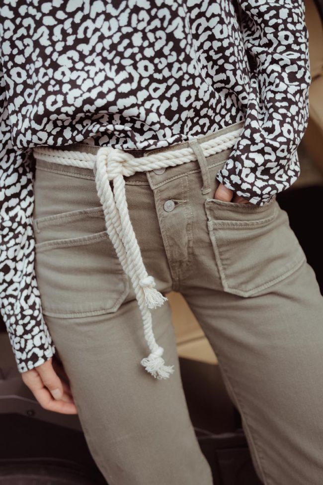 Jeans Pricilia high waist 7/8 farben 