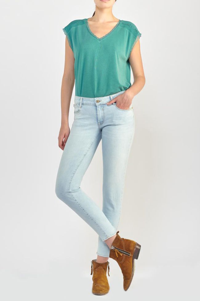 Jeans pulp slim 7/8 blau Nr.5