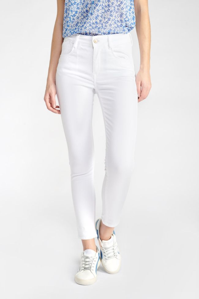 Jeans pulp slim high waist 7/8 weiß 