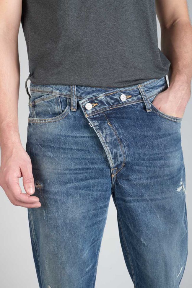 Jeans 1998 Basic 7/8 destroy vintage blau Nr.2