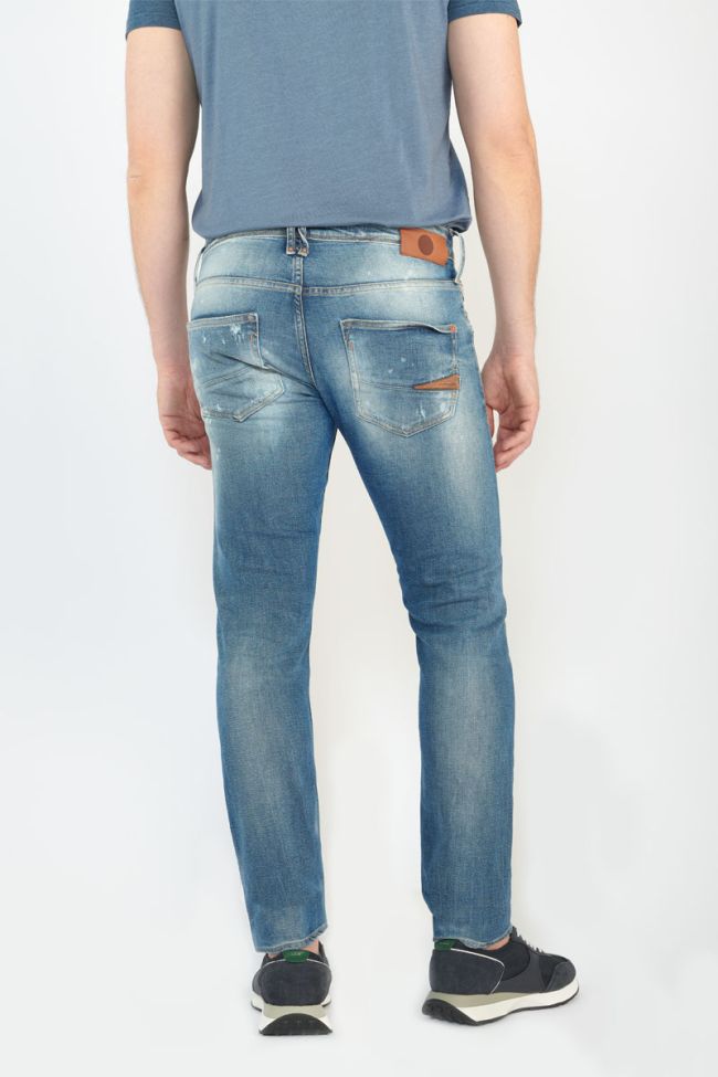 Jeans 700/11 slim Bogen destroy vintage blau Nr.4