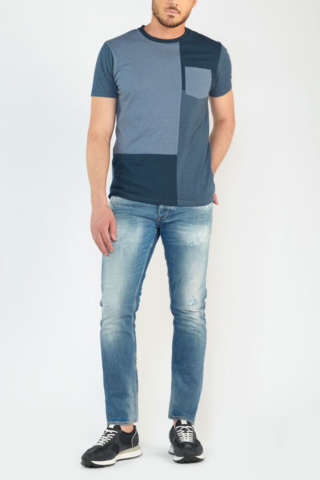 Jeans 700/11 slim Bogen destroy vintage blau Nr.4