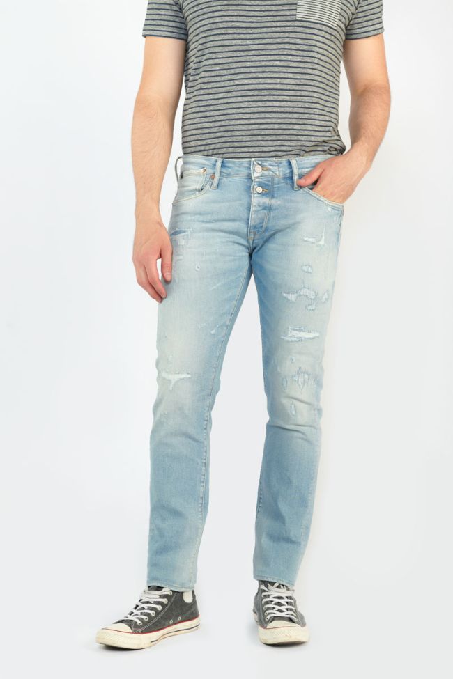 Jeans 700/11 slim Calw destroy vintage blau Nr.5