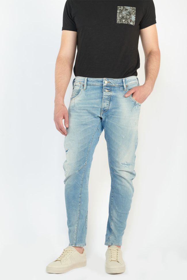Jeans 900/03 tapered twisted Alost destroy blau Nr.5