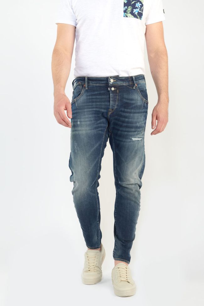 Jeans 900/03 tapered twisted Alost destroy blau Nr.2