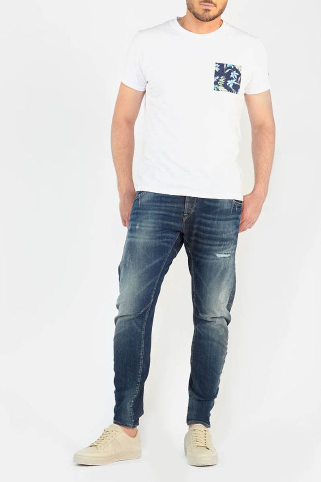 Jeans 900/03 tapered twisted Alost destroy blau Nr.2