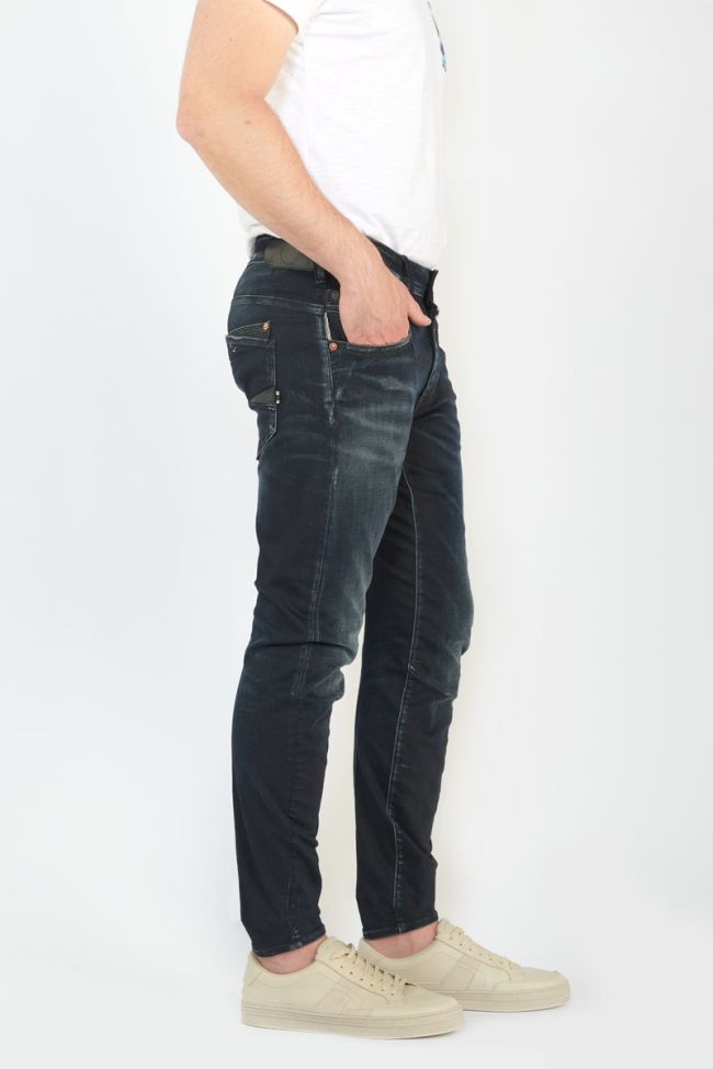 Jeans 900/03 tapered twisted Dalvik destroy blau-schwarz Nr.1