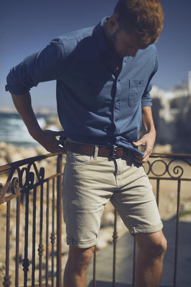 Bermuda-short Bodo in weiß