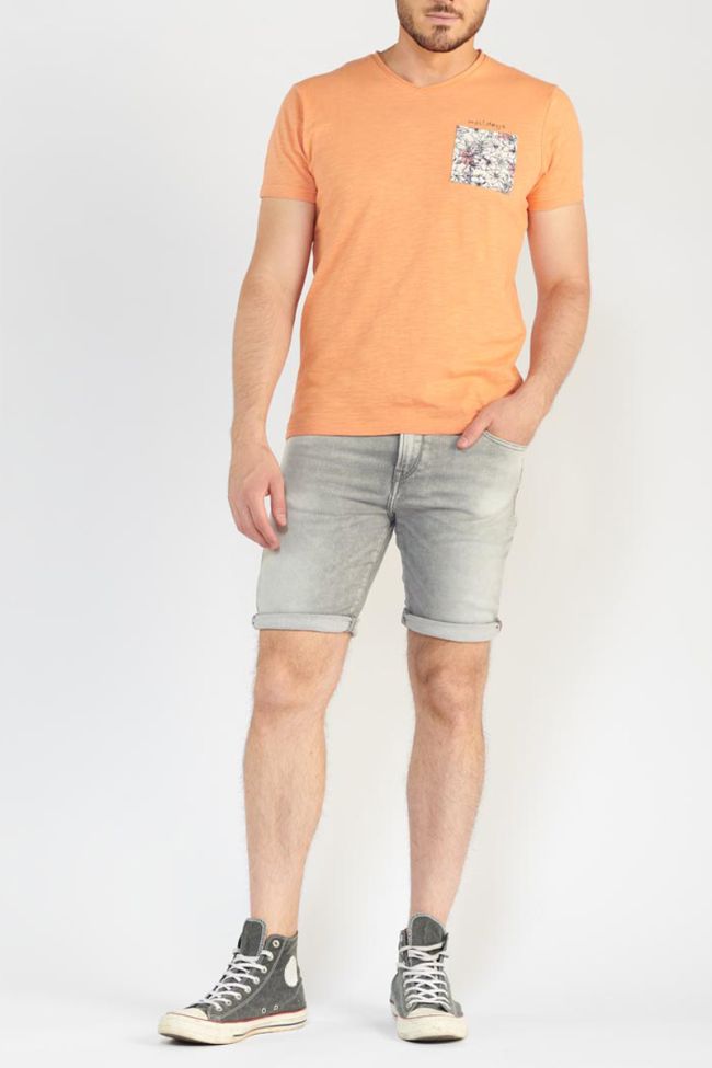 Bermuda-short Jogg in grau