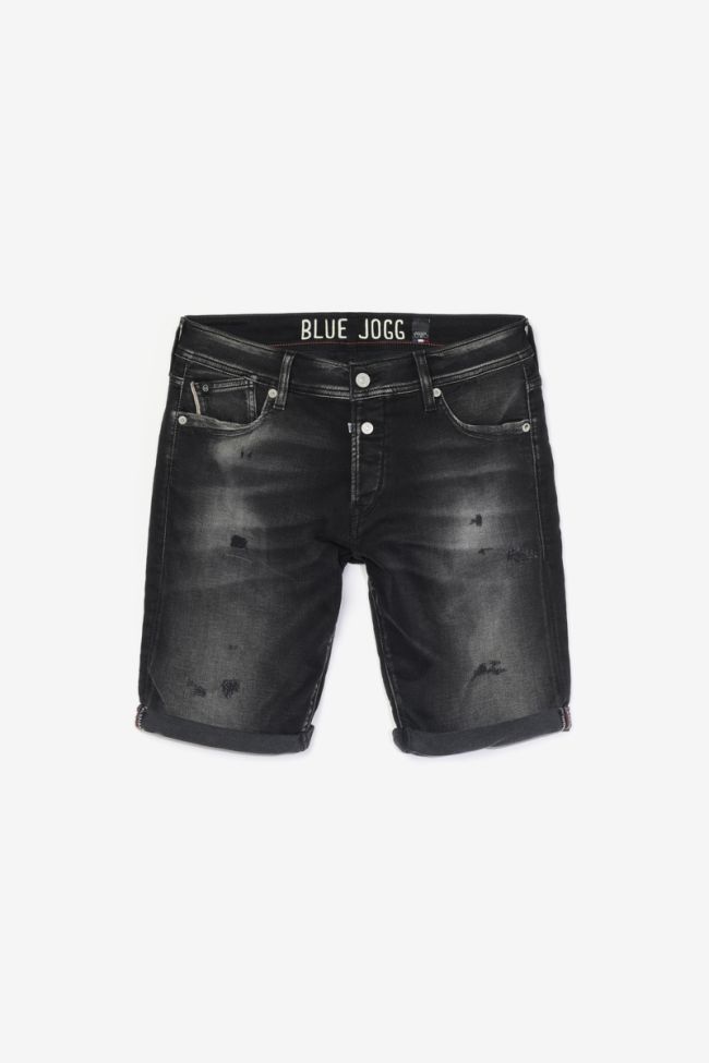 Bermuda-short Jogg in schwarz