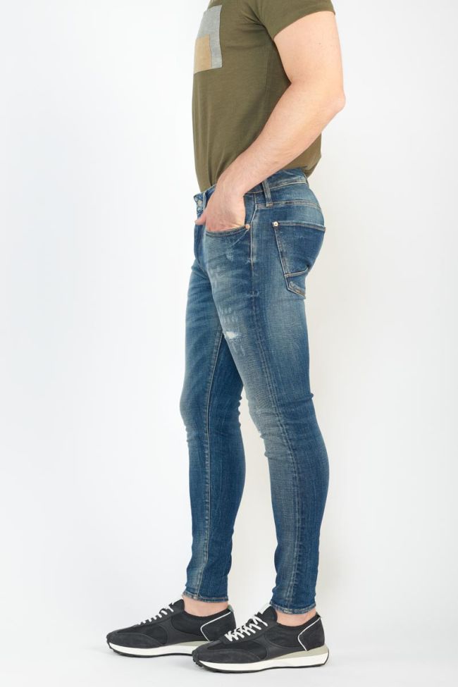 Jeans power skinny 7/8 destroy blau Nr.2