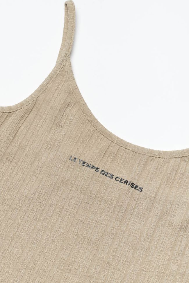 2-teiliges set short + top Santagi in weiß