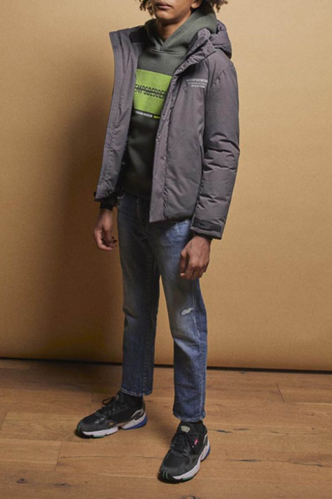 Daunenjacke Explorbo in grau