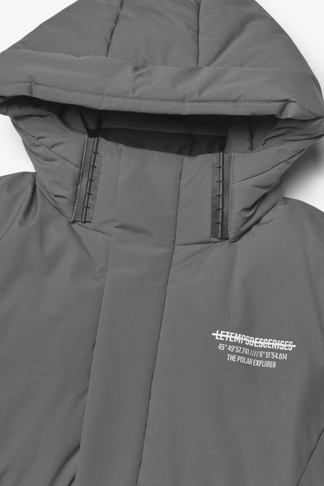 Daunenjacke Explorbo in grau