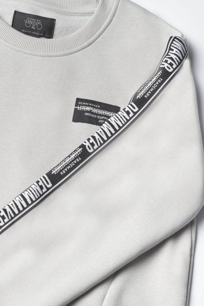 Sweatshirt Kobabo in grau