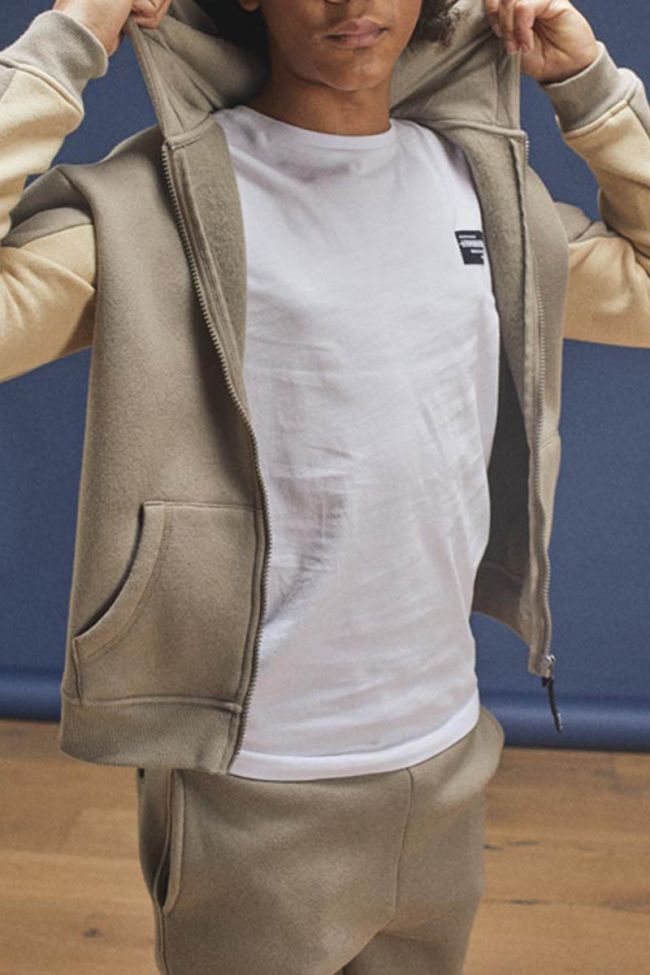 Kapuzen-sweatshirt Metrobo in weiß