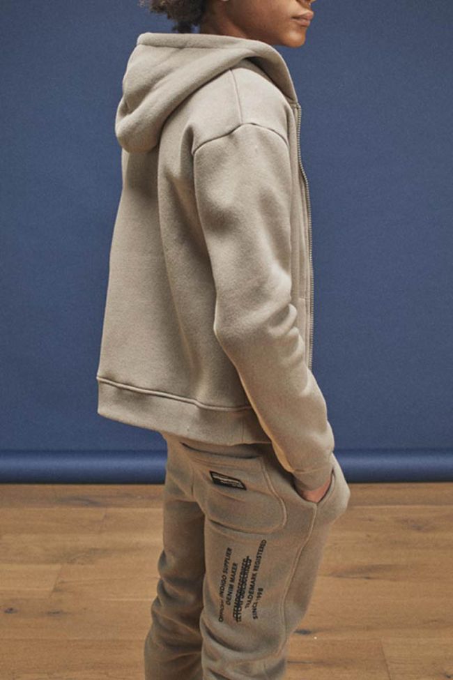 Kapuzen-sweatshirt Metrobo in weiß