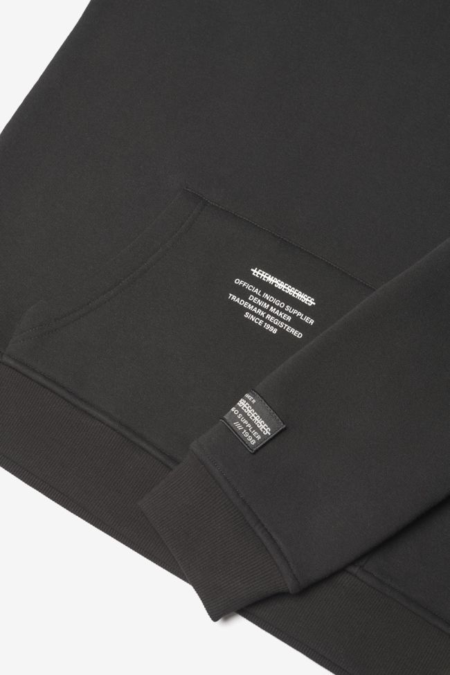 Kapuzen-sweatshirt Tanbo in schwarz