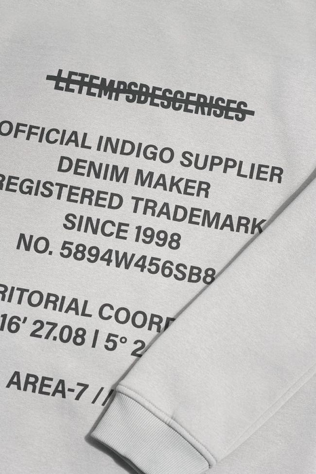 Kapuzen-sweatshirt Tanbo in grau