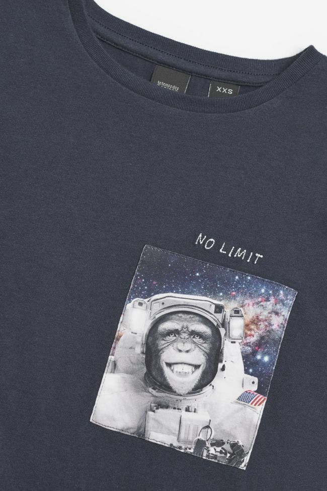 T-shirt Teemobo in blau